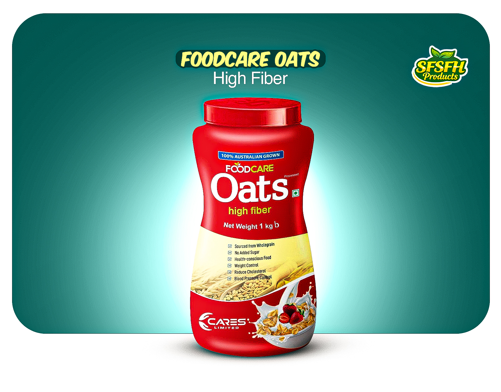 Foodcare Oats — High Fiber —  1 kg
